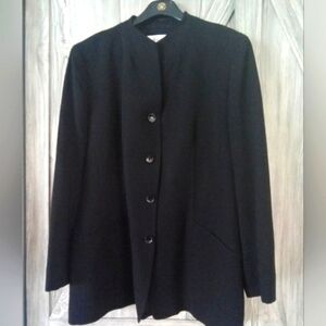 Jones New York Black Blazer Jacket 16